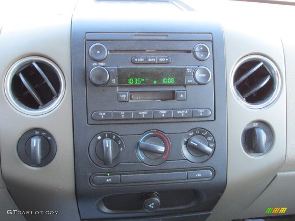 2004 F150 XLT SuperCrew 4x4 - Black / Tan photo #16