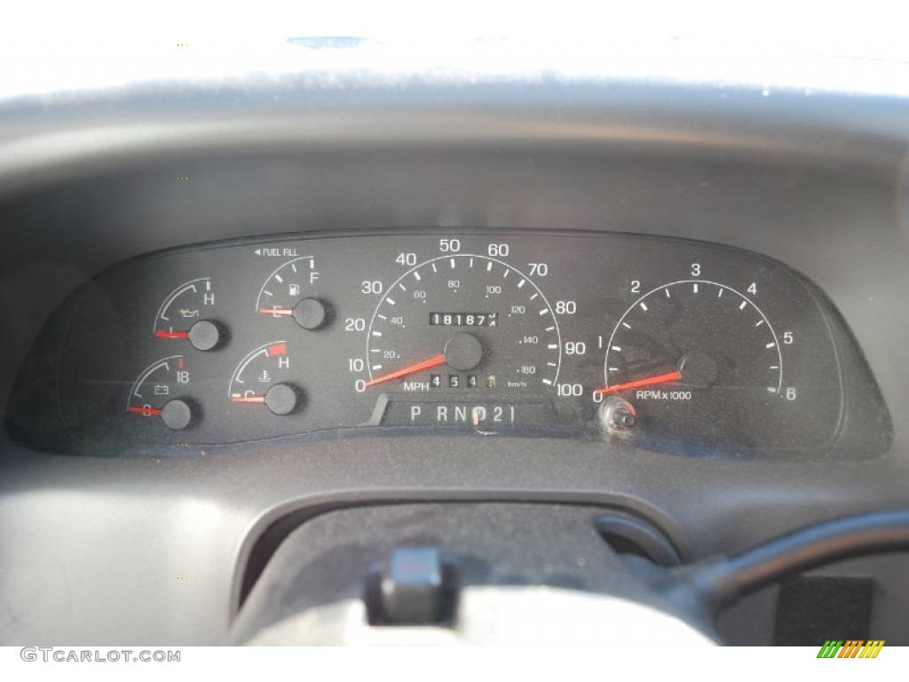 2001 Ford F250 Super Duty XL SuperCab Gauges Photos