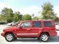 2006 Inferno Red Pearl Jeep Commander Limited 4x4  photo #2