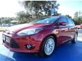 Ruby Red - Focus Titanium Hatchback Photo No. 1