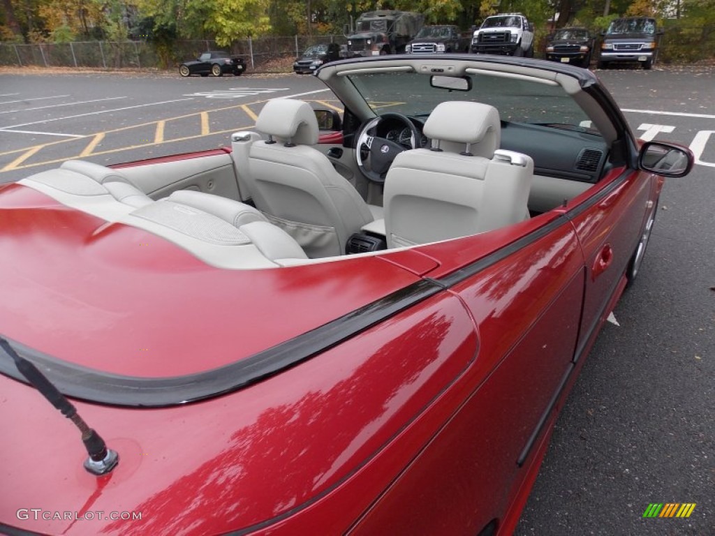 2006 9-3 Aero Convertible - Chili Red Metallic / Parchment photo #27