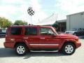 2006 Inferno Red Pearl Jeep Commander Limited 4x4  photo #11