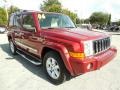 2006 Inferno Red Pearl Jeep Commander Limited 4x4  photo #12