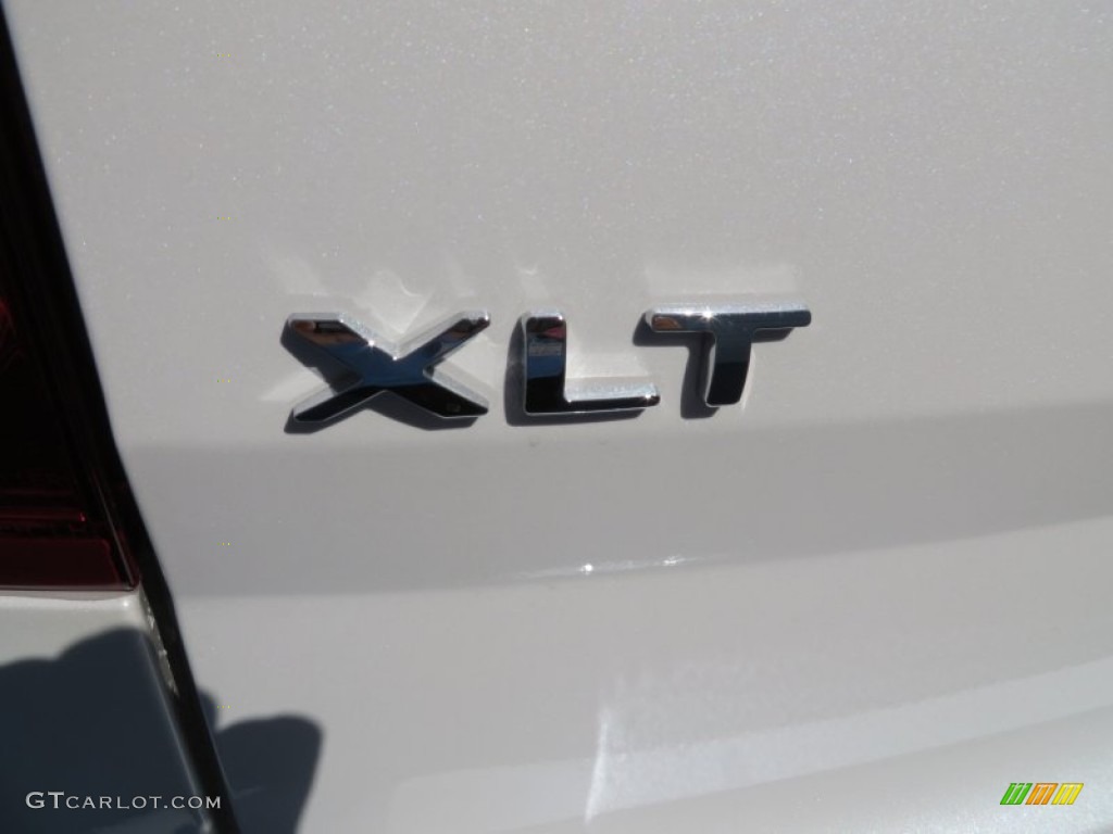 2014 Explorer XLT 4WD - White Platinum / Medium Light Stone photo #14