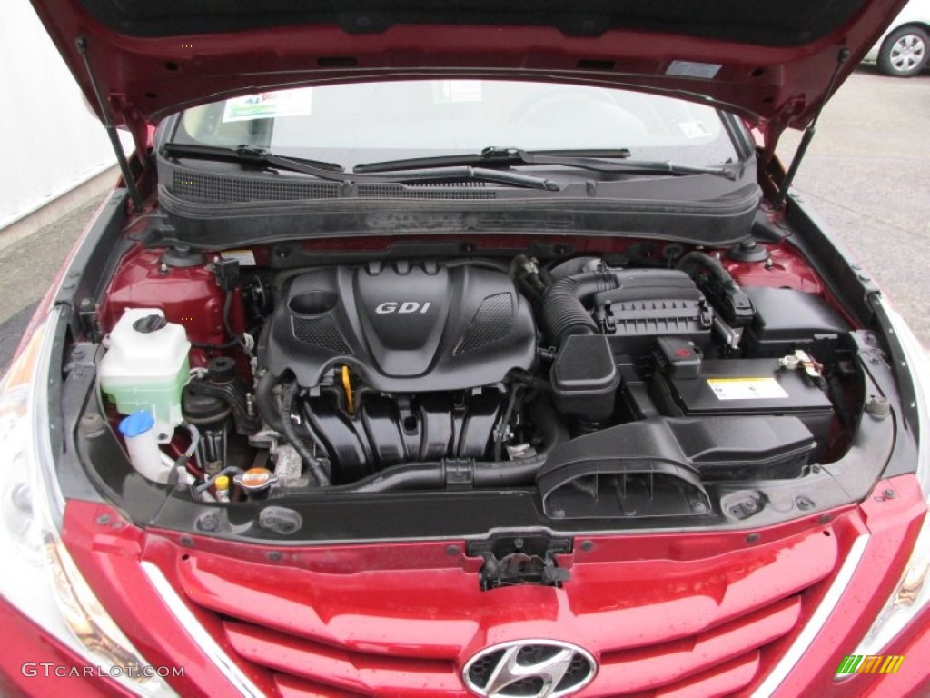 2011 Sonata GLS - Venetian Red / Camel photo #9