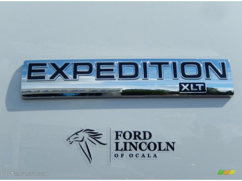 2014 Expedition XLT - Oxford White / Stone photo #4