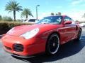 2002 Guards Red Porsche 911 Turbo Coupe  photo #3