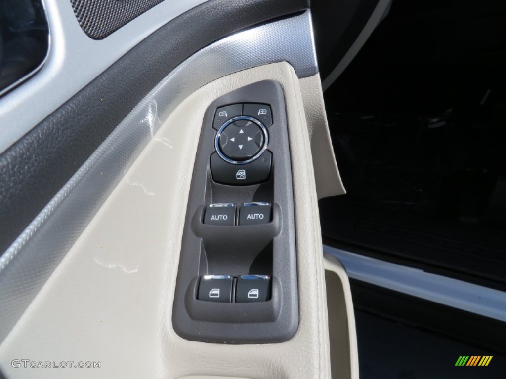2014 Explorer XLT 4WD - White Platinum / Medium Light Stone photo #30