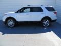 2014 White Platinum Ford Explorer XLT 4WD  photo #6