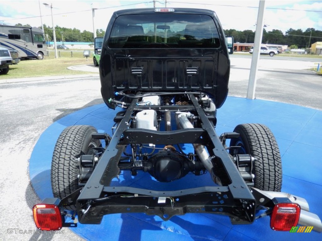Tuxedo Black Metallic 2014 Ford F350 Super Duty XLT Regular Cab 4x4 Chassis Exterior Photo #87472340