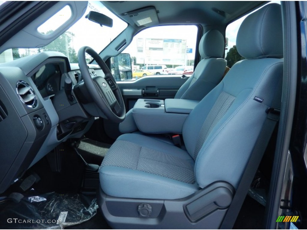 2014 Ford F350 Super Duty XLT Regular Cab 4x4 Chassis Front Seat Photos