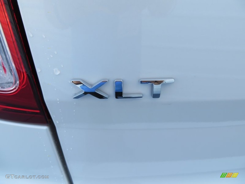 2014 Explorer XLT 4WD - White Platinum / Charcoal Black photo #14