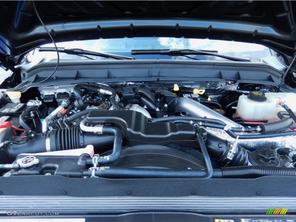 2014 Ford F350 Super Duty XLT Regular Cab 4x4 Chassis Engine Photos