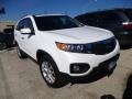 2011 Snow White Pearl Kia Sorento EX V6  photo #2