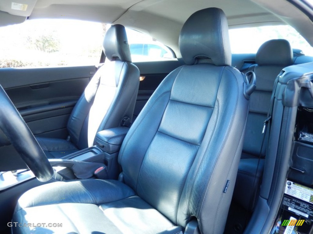 2007 C70 T5 Convertible - Solid Black / Off-Black photo #15