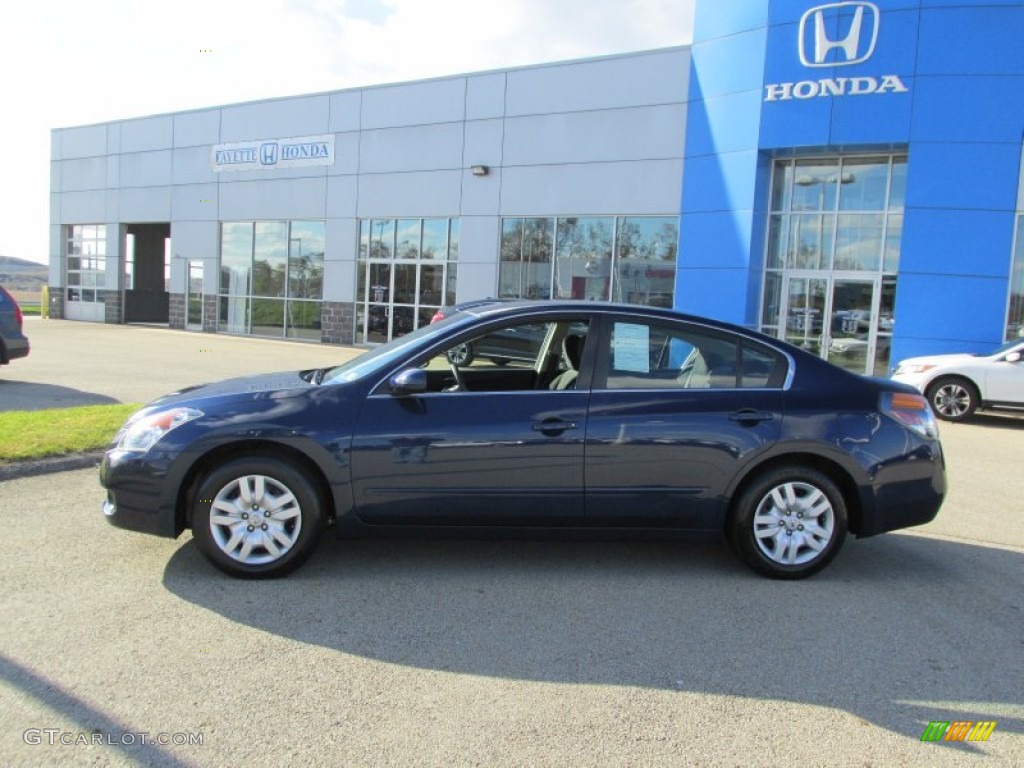 2009 Altima 2.5 S - Navy Blue Metallic / Charcoal photo #2
