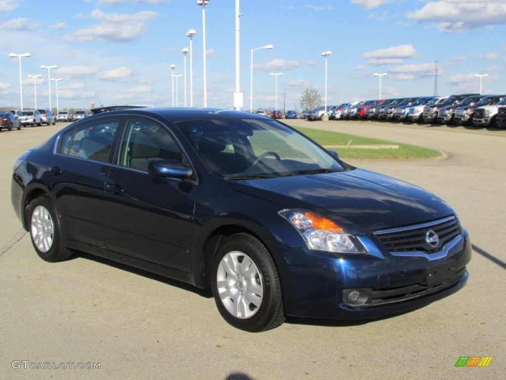 2009 Altima 2.5 S - Navy Blue Metallic / Charcoal photo #5