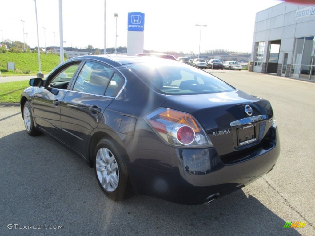 2009 Altima 2.5 S - Navy Blue Metallic / Charcoal photo #16