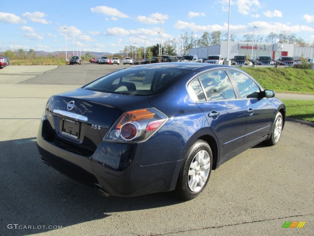 2009 Altima 2.5 S - Navy Blue Metallic / Charcoal photo #17