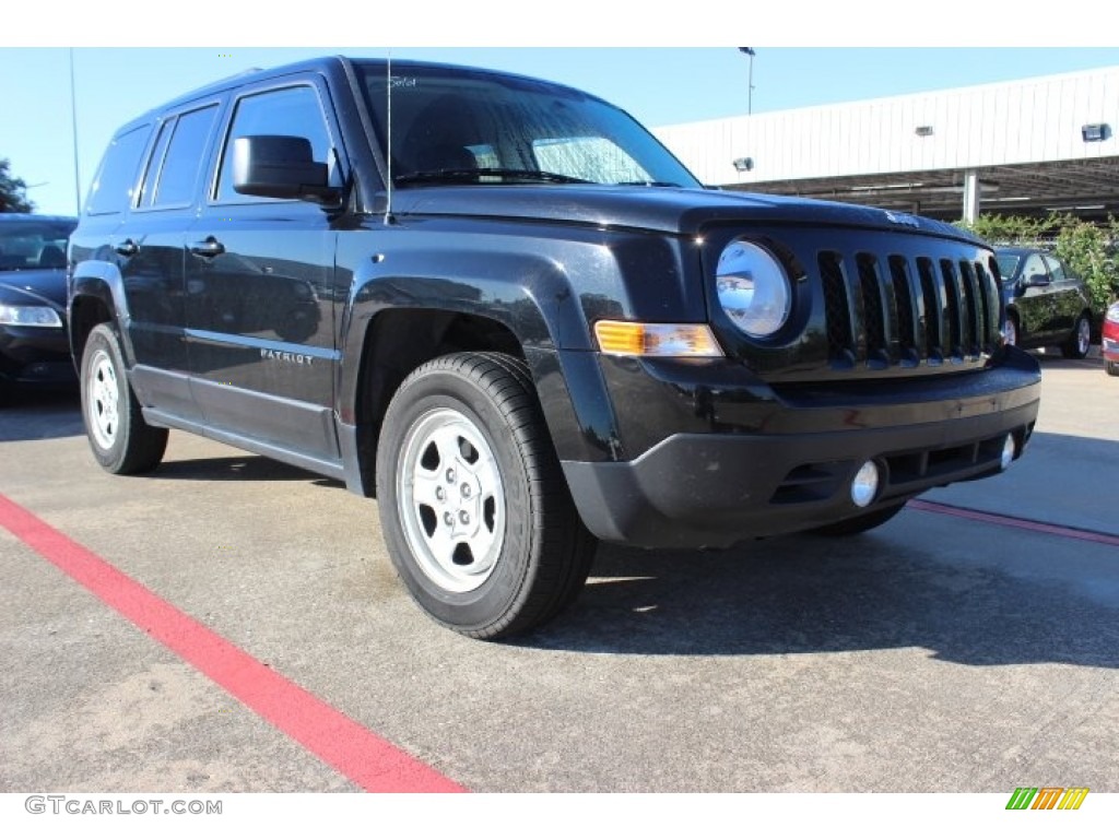 2012 Patriot Sport - Black / Dark Slate Gray photo #1