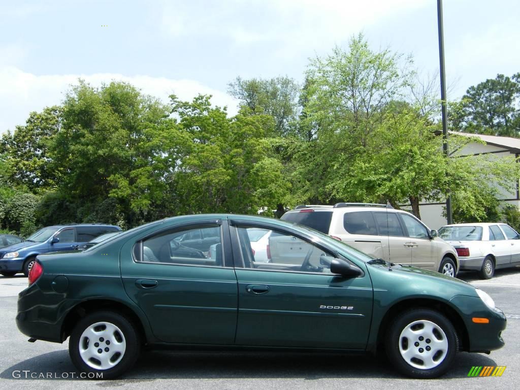 2000 Neon Highline - Forest Green Pearlcoat / Gray photo #6