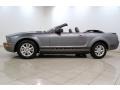 2007 Tungsten Grey Metallic Ford Mustang V6 Deluxe Convertible  photo #5