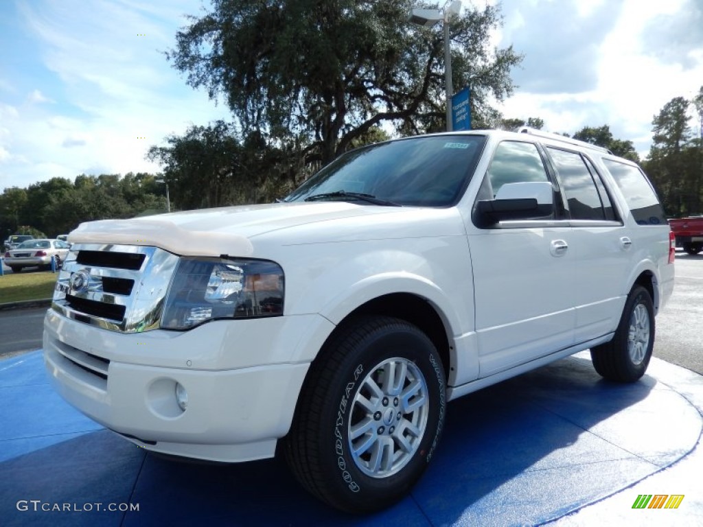 2014 Expedition Limited - White Platinum / Charcoal Black photo #1