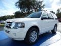 2014 White Platinum Ford Expedition Limited  photo #1