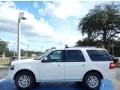 2014 White Platinum Ford Expedition Limited  photo #2