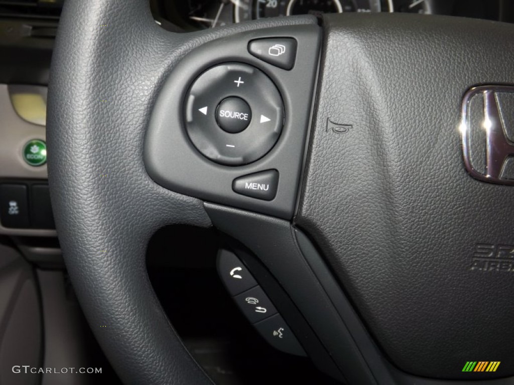 2013 CR-V LX - Polished Metal Metallic / Gray photo #21