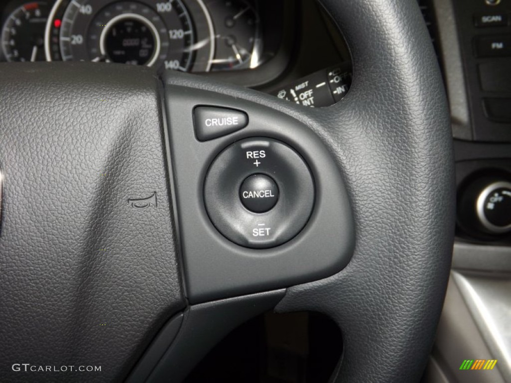 2013 CR-V LX - Polished Metal Metallic / Gray photo #22