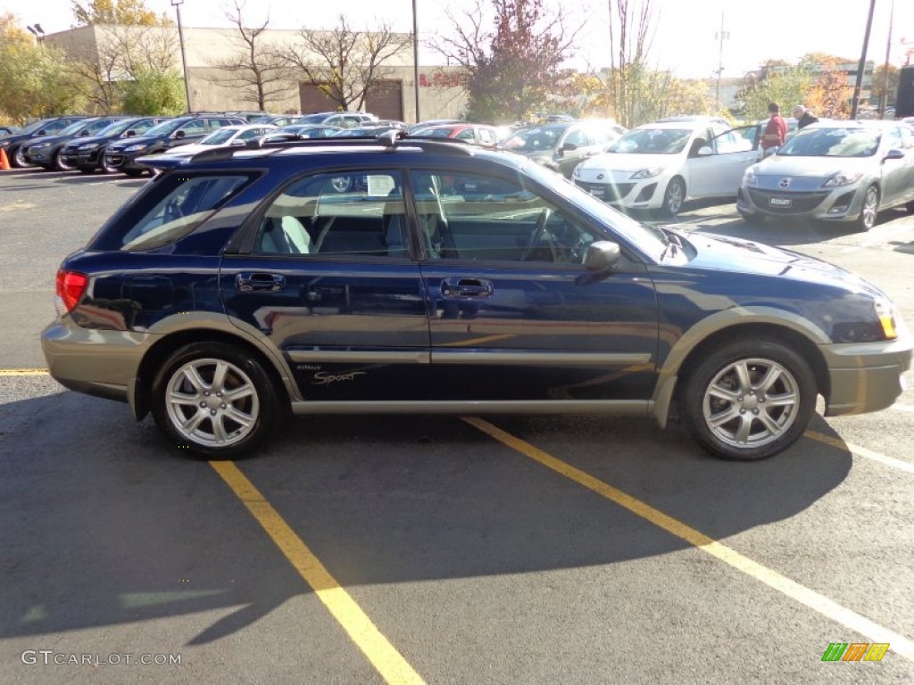 2005 Impreza Outback Sport Wagon - Regal Blue Pearl / Black photo #4