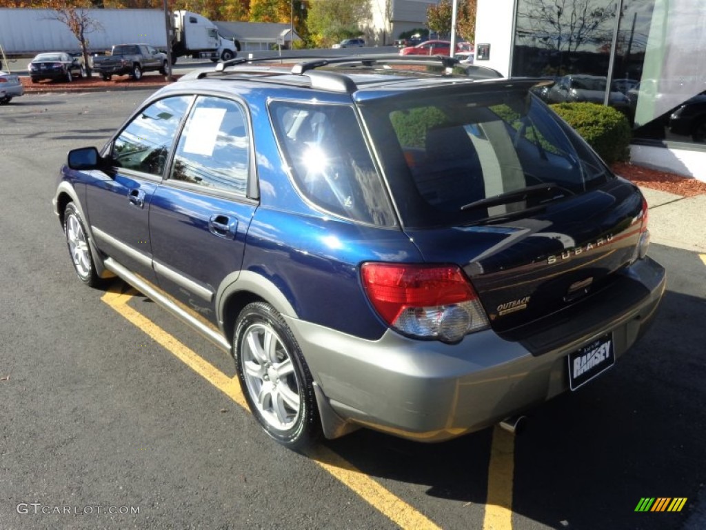 2005 Regal Blue Pearl Subaru Impreza Outback Sport Wagon 87457767