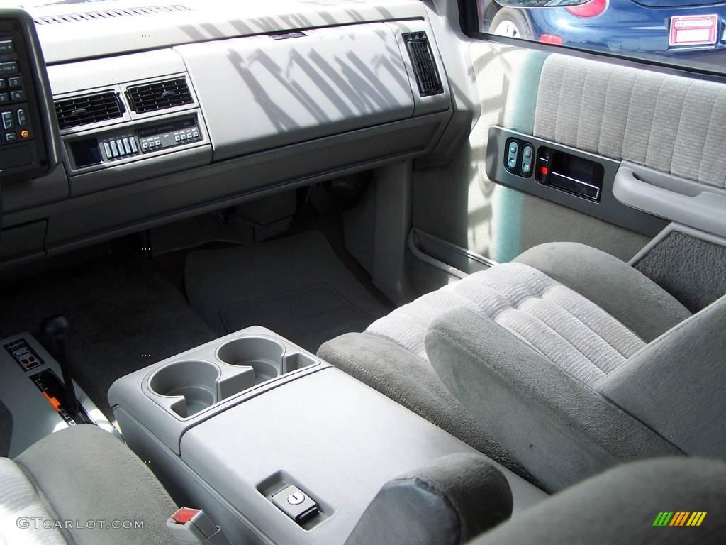 1994 Sierra 1500 SLE Extended Cab 4x4 - Bright Teal Metallic / Gray photo #10