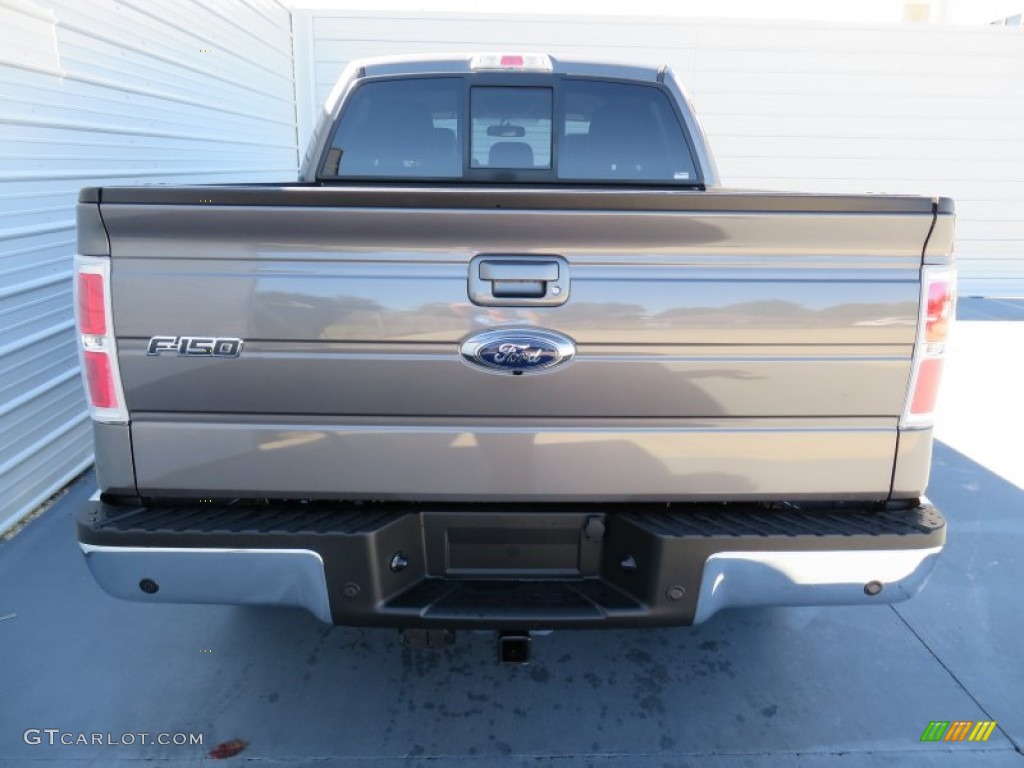 2013 F150 XLT SuperCrew 4x4 - Sterling Gray Metallic / Black photo #5