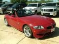 2006 Imola Red BMW M Roadster  photo #12