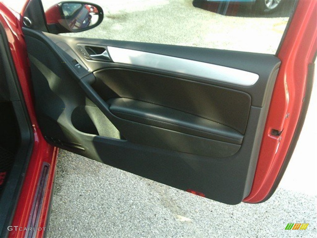 2012 GTI 2 Door - Tornado Red / Titan Black photo #8