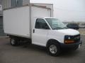 Summit White - Express 3500 Cutaway Utility Van Photo No. 3