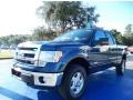 Blue Jeans Metallic - F150 XLT SuperCab 4x4 Photo No. 1