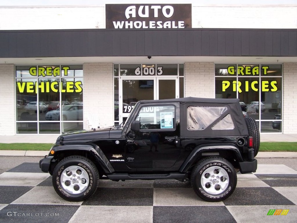 Black Jeep Wrangler