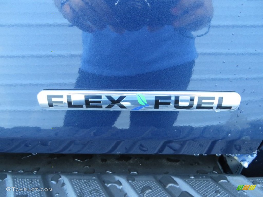 2013 F150 XLT SuperCrew - Blue Jeans Metallic / Steel Gray photo #19