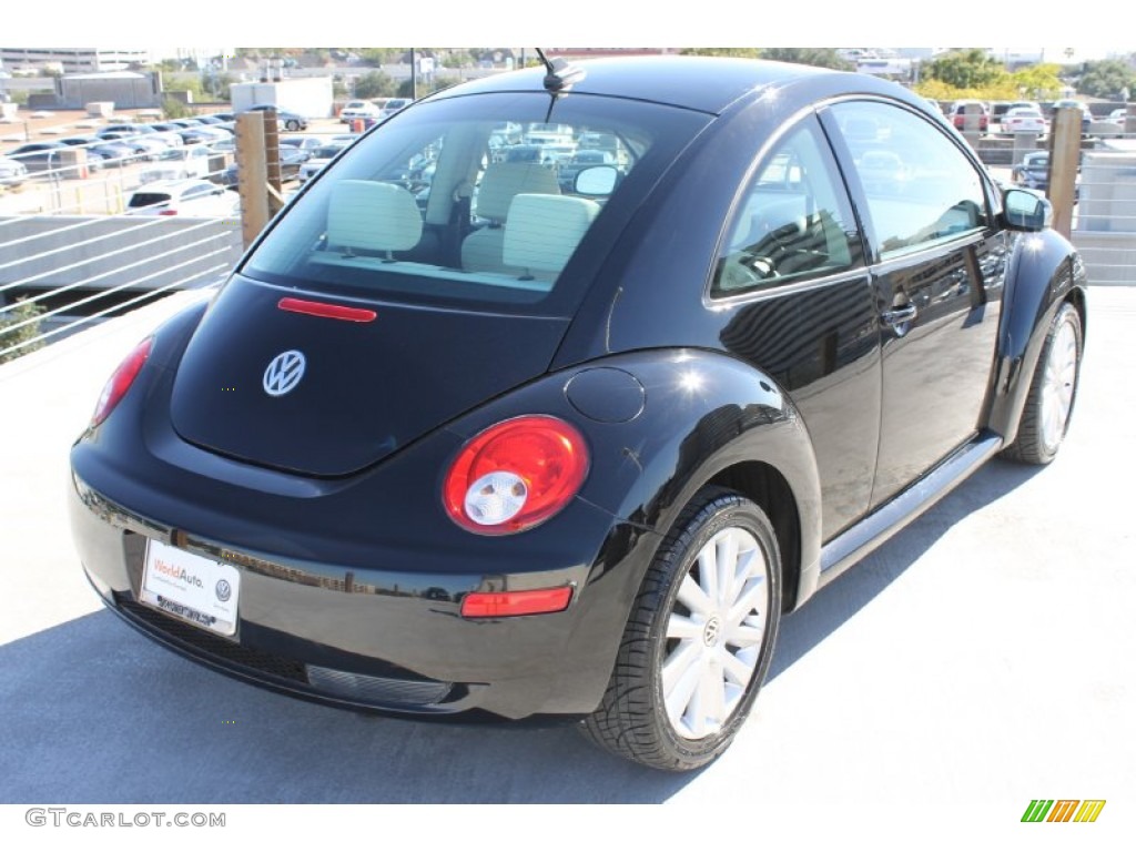 2010 New Beetle 2.5 Coupe - Black / Cream photo #9