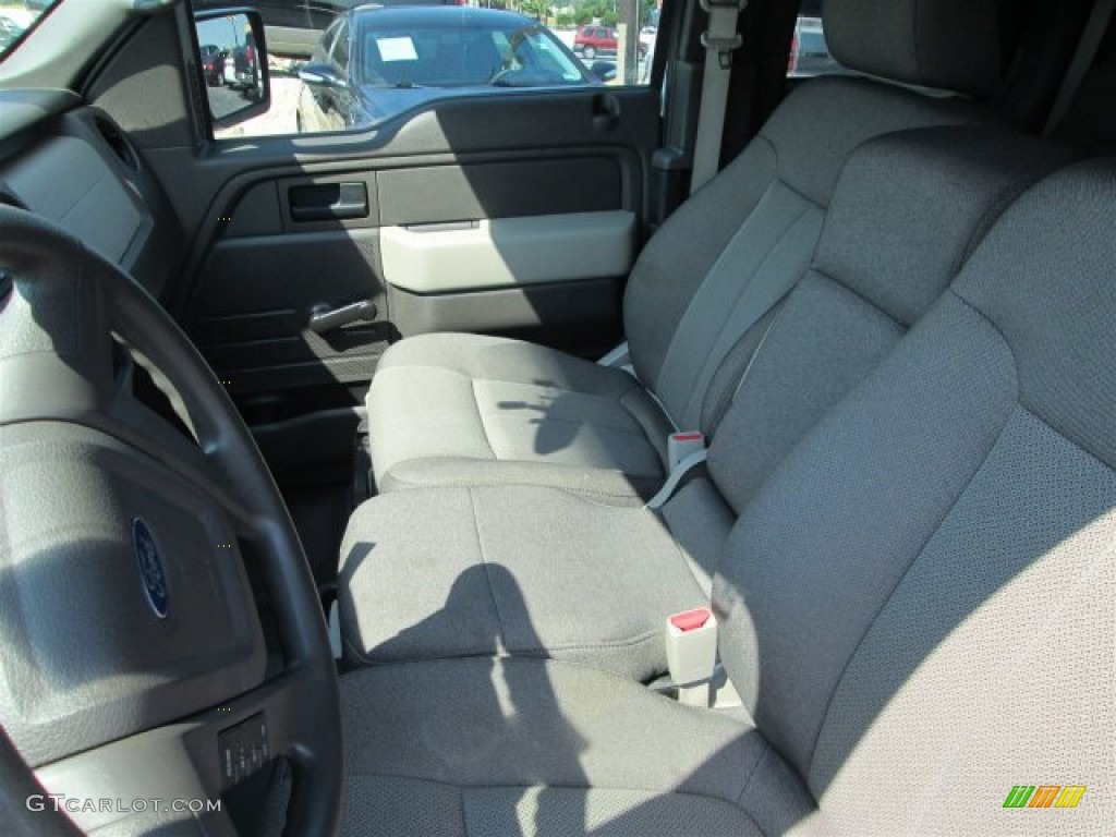 2010 F150 XL SuperCab - Oxford White / Medium Stone photo #8