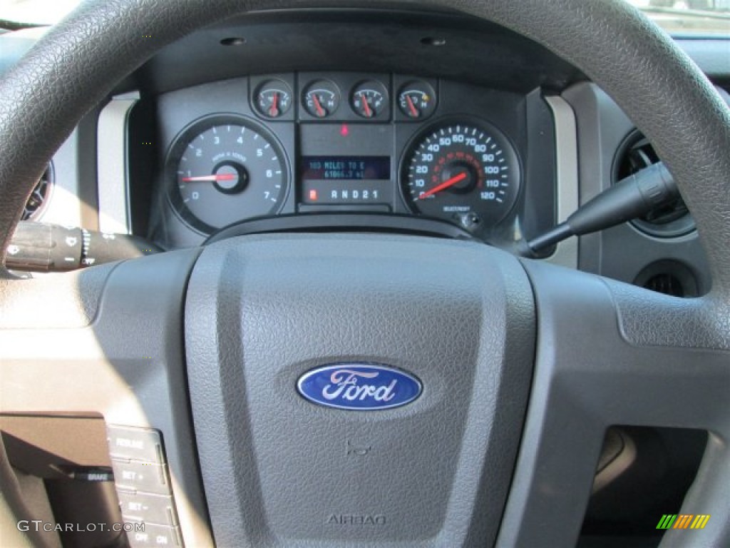 2010 F150 XL SuperCab - Oxford White / Medium Stone photo #18