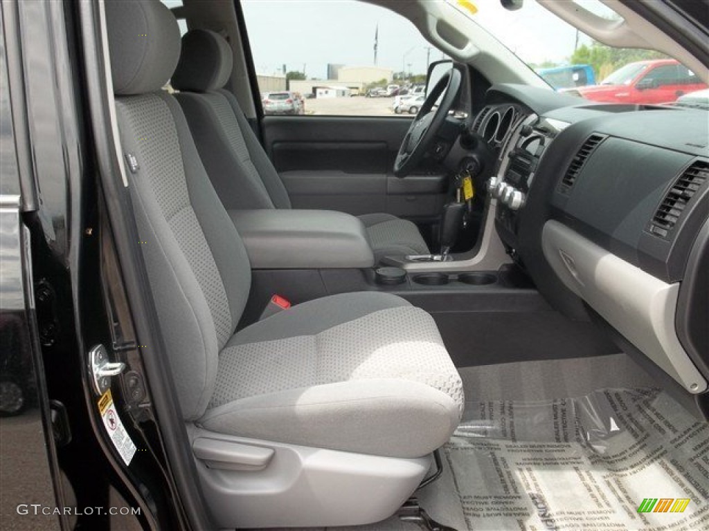 2010 Tundra SR5 Double Cab - Black / Graphite Gray photo #13