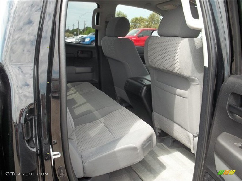 2010 Tundra SR5 Double Cab - Black / Graphite Gray photo #15