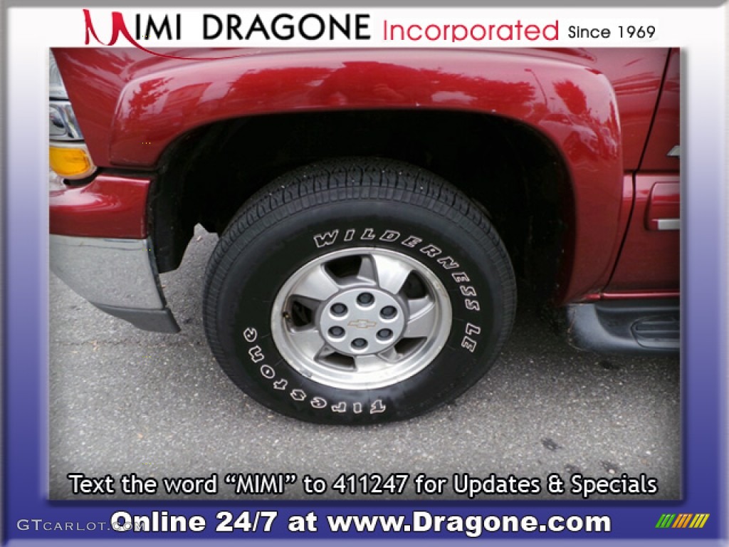 2003 Tahoe LT 4x4 - Redfire Metallic / Tan/Neutral photo #4