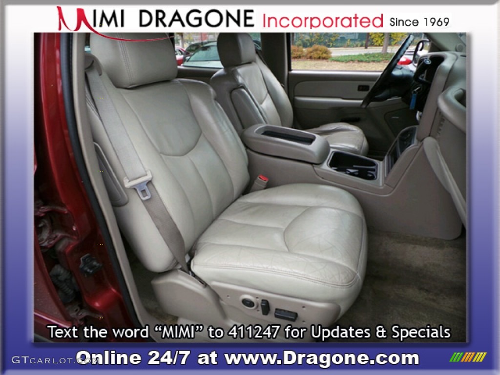 2003 Tahoe LT 4x4 - Redfire Metallic / Tan/Neutral photo #14