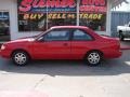 Ultra Red 1994 Mercury Topaz GS Coupe