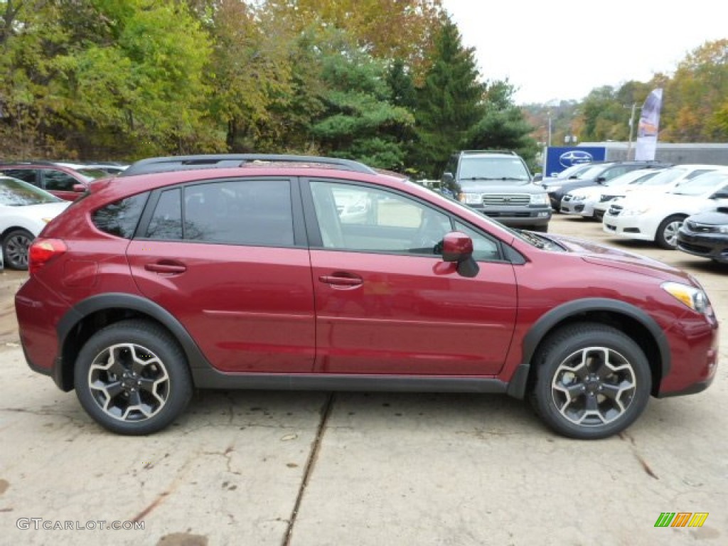 2013 Subaru Xv Crosstrek Red Venetian red pearl 2014 subaru